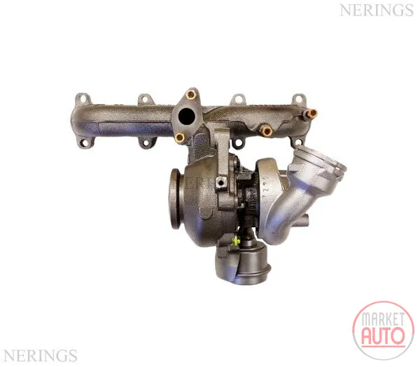 Turbocharger Remanufactured without space for temperature sensor (KKK)-NĒRINGS