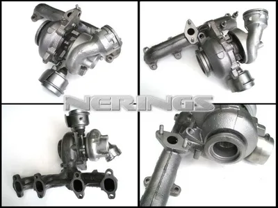 Turbocharger Remanufactured (without electronic turbo wastegate actuator KKK)-NĒRINGS