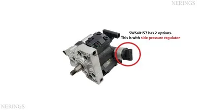 Diesel high pressure pump remanufactured (with straight pressure regulator) -Nērings