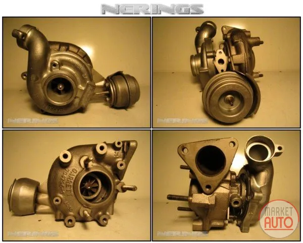 Turbocharger Remanufactured (GARRETT-LEFT SIDE)-NĒRINGS