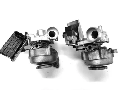 Turbocharger Remanufactured-SET (GARRETT-RIGHT + LEFT SIDE)-NĒRINGS