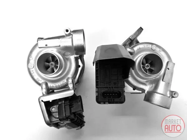 Turbocharger Remanufactured-SET (GARRETT-RIGHT + LEFT SIDE)-NĒRINGS
