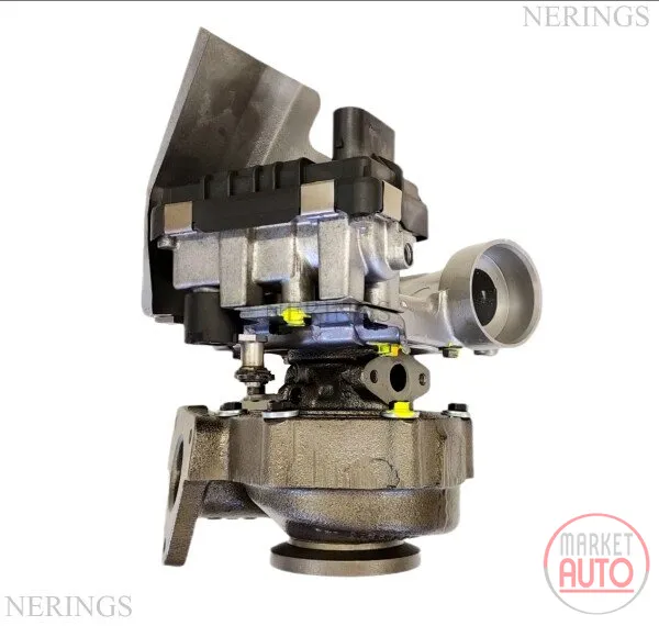 Turbocharger restored (with electronics (GARRETT-Rihdt side)-PLM-NĒRINGS