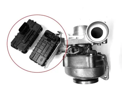 Turbocharger Remanufactured (GARRETT-LEFT SIDE)-NĒRINGS