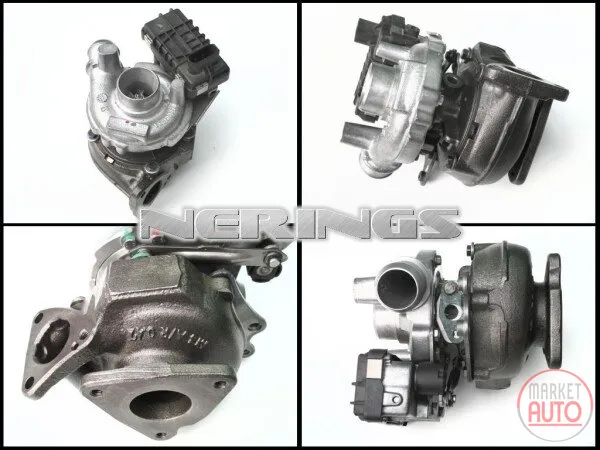 Turbocharger Remanufactured (GARRETT-LEFT SIDE)-NĒRINGS