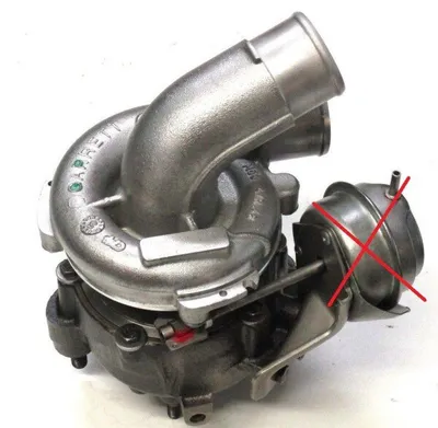Turbocharger Remanufactured (without vacuum valve (GARRETT)-NĒRINGS