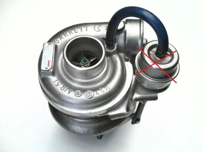 Turbocharger Remanufactured without Vacuum Wastegate Actuator (GARRETT)-NĒRINGS