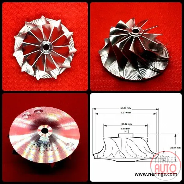 Turbocharger Remanufactured with electronic (Hybrid Turbo (GARRETT)-NĒRINGS