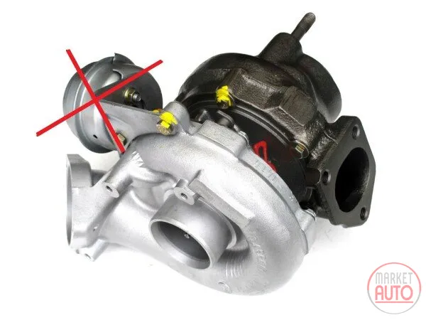 Turbocharger Remanufactured without Vacuum Wastegate Actuator (GARRETT)-NĒRINGS