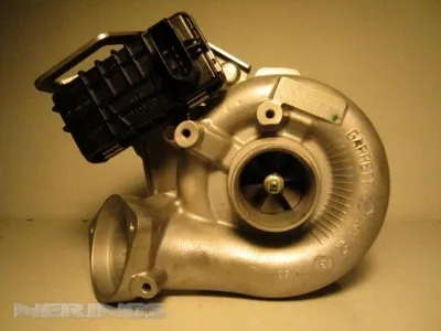 Turbocharger remanufactured with electronic turbo wastegate actuator (GARRETT)-NĒRINGS
