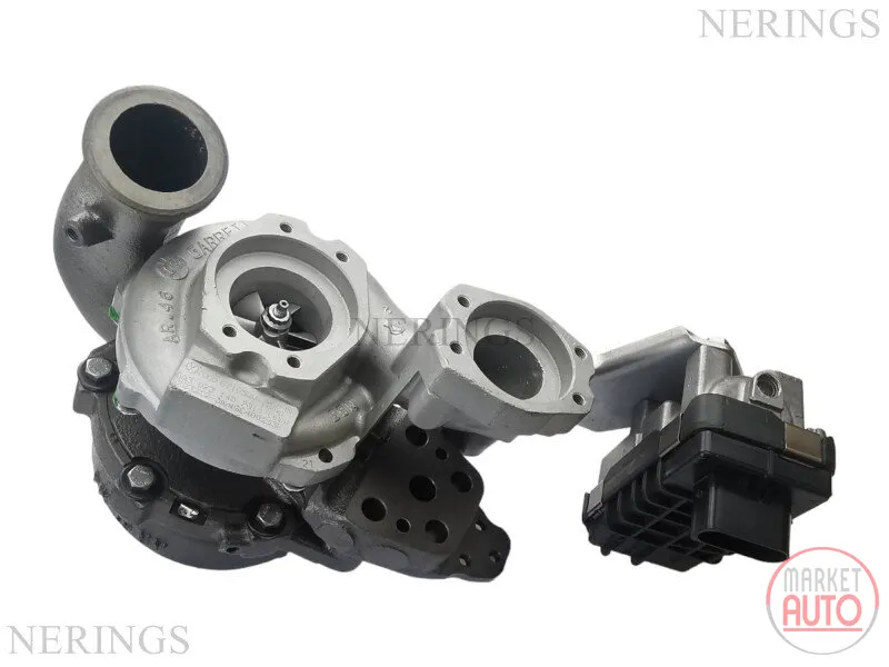 Turbocharger Remanufactured (GARRETT-LEFT SIDE)-NĒRINGS