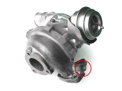 Turbocharger Remanufactured with space for temperature sensor (GARRETT)-NĒRINGS