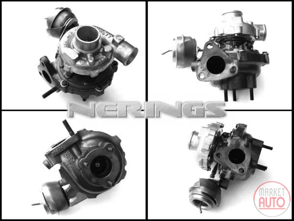 Turbocharger Remanufactured without space for temperature sensor (GARRETT)-NĒRINGS