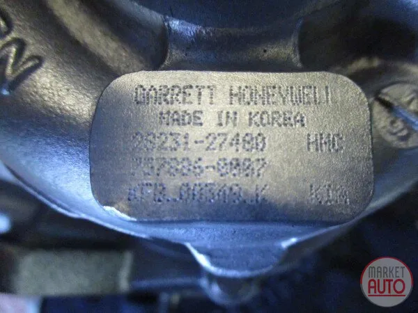 Turbocharger Remanufactured without space for temperature sensor (GARRETT)-NĒRINGS
