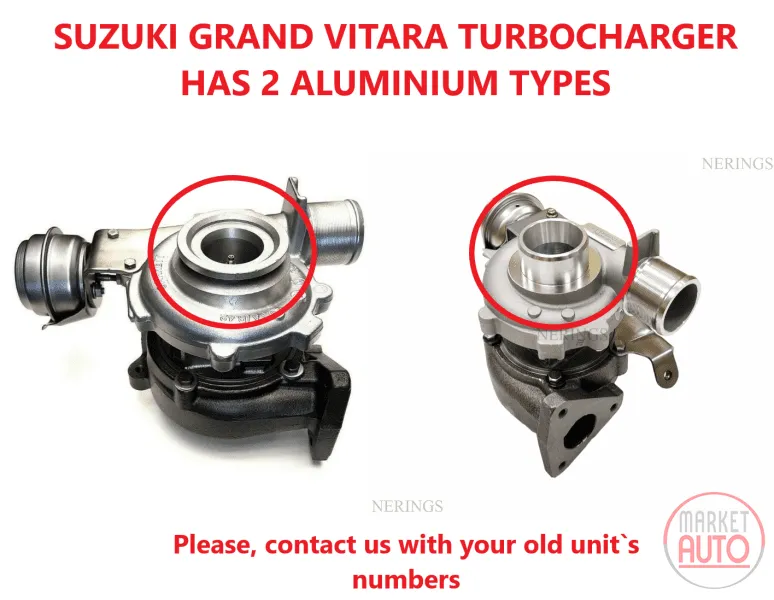 Turbocharger Remanufactured (GARRETT)-NĒRINGS