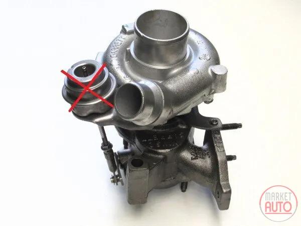 Turbocharger Remanufactured without actuator (GARRETT)-NĒRINGS