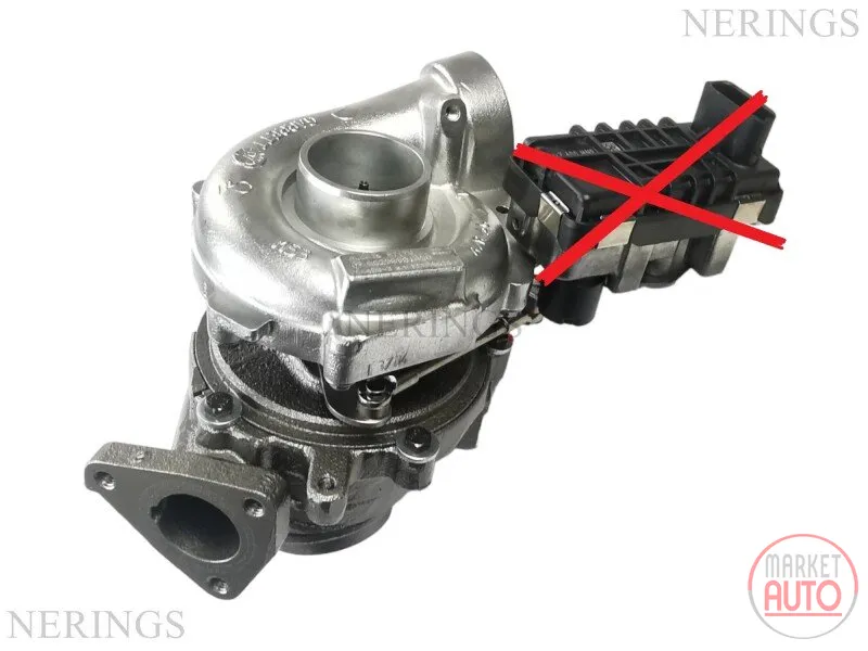 Turbocharger Remanufactured (left side without actuator (GARRETT)-NĒRINGS