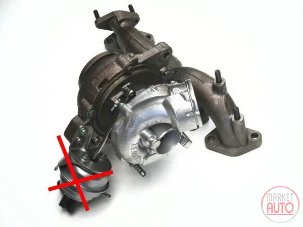Turbocharger Remanufactured without vacuum valve (GARRETT)-NĒRINGS