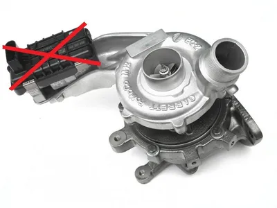 Turbocharger Remanufactured without actuator (GARRETT-LEFT SIDE)-NĒRINGS
