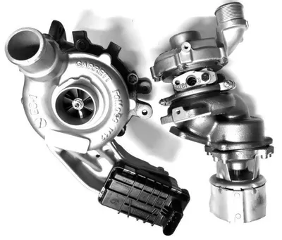 Turbocharger restored (Right + left side (GARRETT)) -NĒRINGS