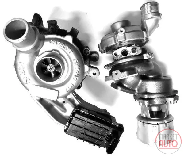 Turbocharger restored (Right + left side (GARRETT)) -NĒRINGS
