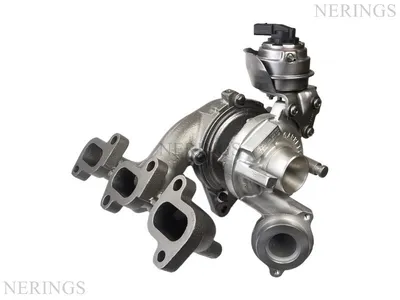 Turbocharger Remanufactured without Vacuum Wastegate Actuator -NĒRINGS
