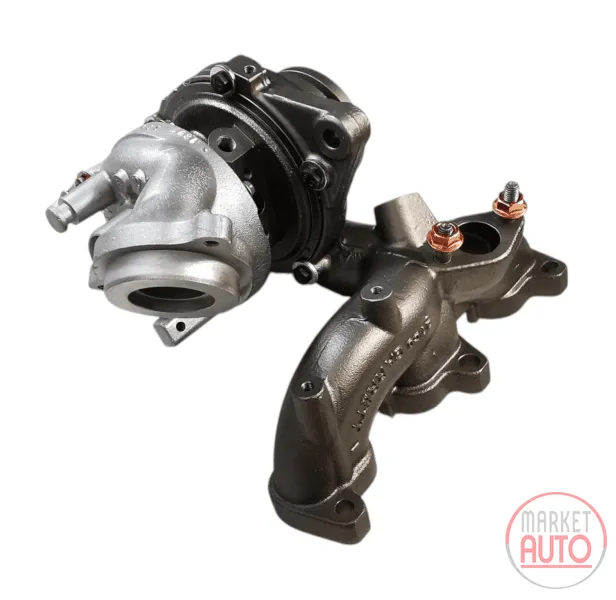 Turbocharger remanufactured without electronic turbo wastegate actuator (GARRETT)-NĒRINGS