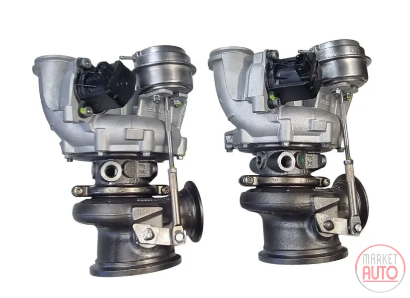 Turbocharger restored (left+right side) -Nērings