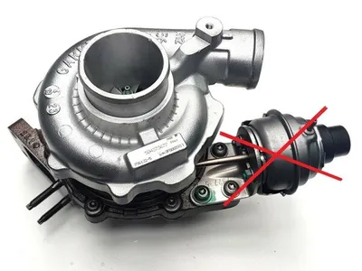 Turbocharger Remanufactured without vacuum valve (GARRETT)-NĒRINGS