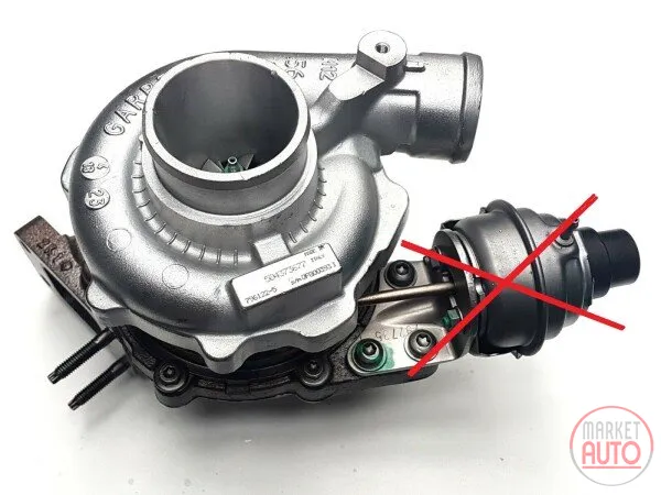 Turbocharger Remanufactured without vacuum valve (GARRETT)-NĒRINGS