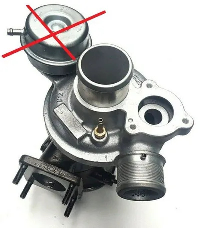Turbocharger Remanufactured without vacuum valve (Garrett-RX) -Nērings