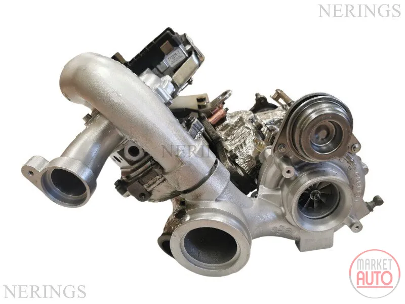 Turbocharger Remanufactured (GARRETT-TWIN)-NĒRINGS