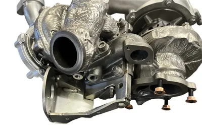 Turbocharger restored without electronics and vacuum valve (GARRETT-TWIN)-NĒRINGS