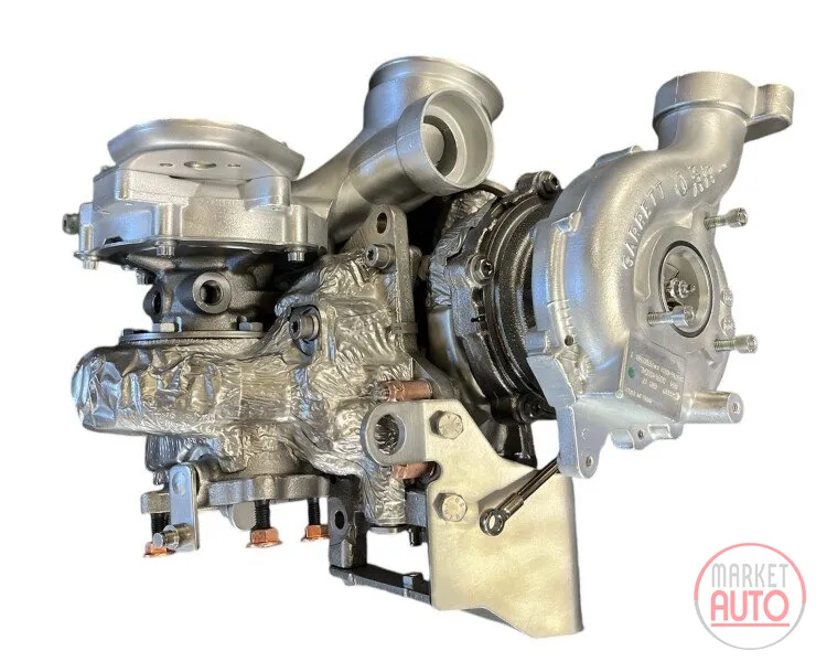 Turbocharger restored without electronics and vacuum valve (GARRETT-TWIN)-NĒRINGS