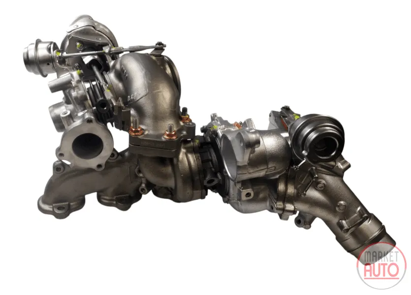 Turbocharger Remanufactured (small + large-Garrett)-NĒRINGS