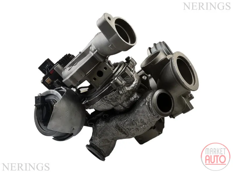 Turbocharger Remanufactured (GARRETT-TWIN TURBO)-NĒRINGS