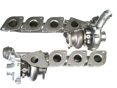 Turbocharger Remanufactured-SET (GARRETT-RIGHT &amp; LEFT SIDE)-NĒRINGS