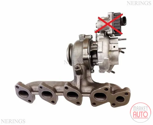 Turbocharger Remanufactured without electronics (GARRETT)-NĒRINGS