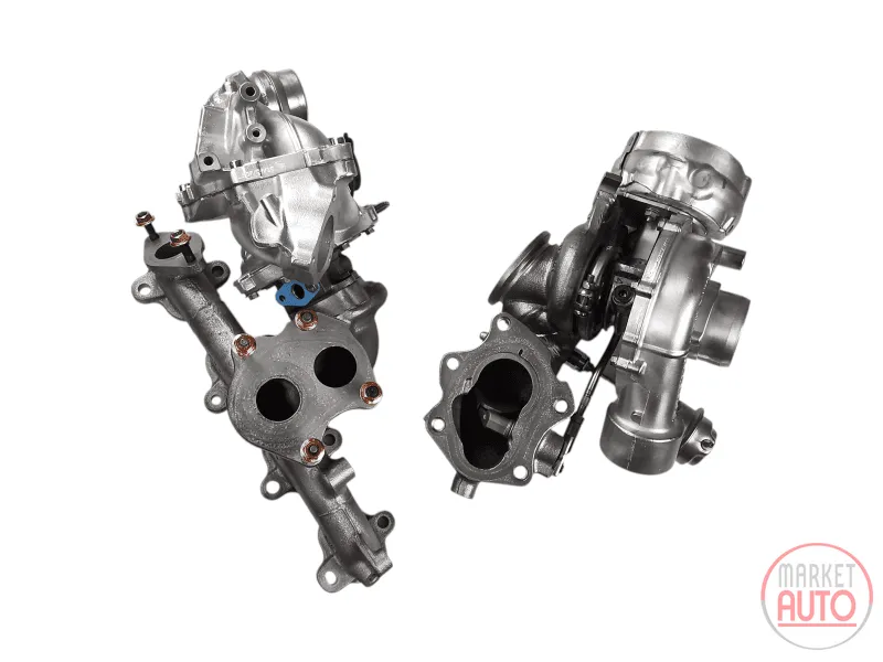 Turbocharger Remanufactured (small + large-Garrett)-NĒRINGS