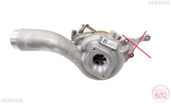 Turbocharger Remanufactured (without electronic GARRETT)-NĒRINGS