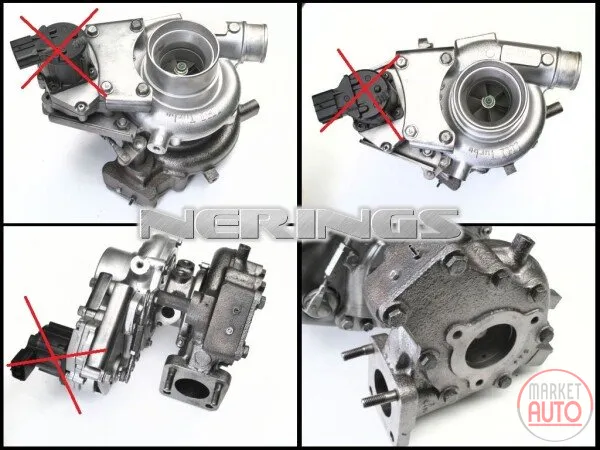 Turbocharger remanufactured (vithout electronic IHI)-NĒRINGS