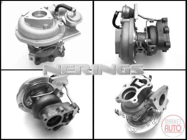 Turbocharger Remanufactured (Hitachi-R) -Nērings