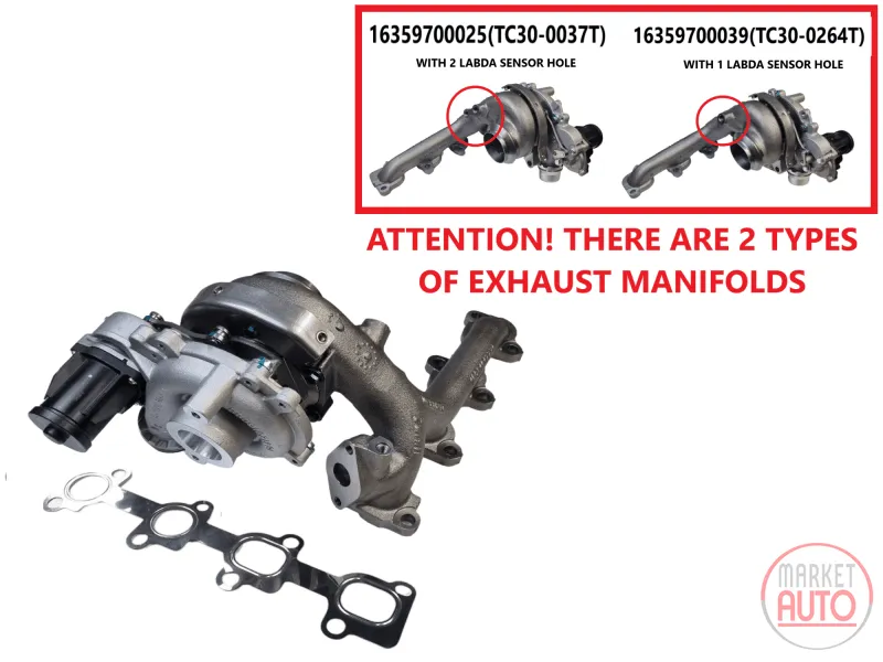 Turbocharger new with billet compressor wheels (1 probe) -NRGS