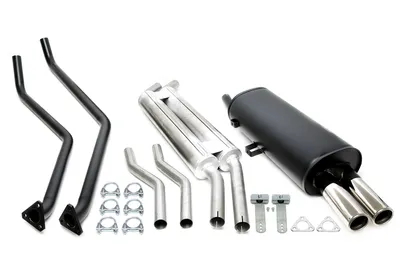 Sports exhaust system BMW