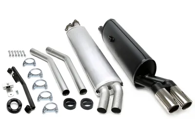 Sports exhaust system BMW