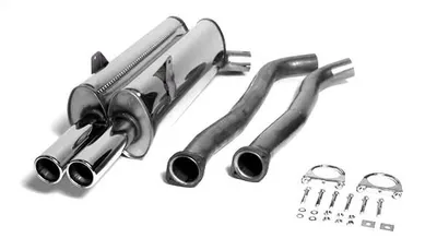 Stainless steel catback BMW