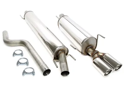 Stainless steel catback Opel