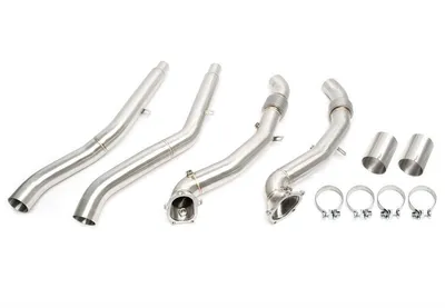 Stainless steel downpipe Audi