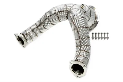 Stainless steel downpipe Audi
