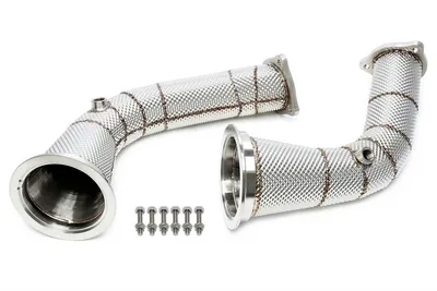 Stainless steel downpipe Audi